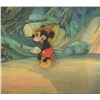 Image 1 : Mickey Mouse production cel and production background from Little Hiawatha