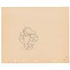 Image 1 : Bashful production drawing from Snow White and the Seven Dwarfs