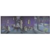 Image 1 : Eyvind Earle panorama concept storyboard painting from Lady and the Tramp