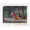 Image 2 : Mickey Mouse and Scrooge production cels and production background from Mickey's Christmas Carol