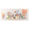 Image 1 : Looney Tunes characters super-pan drawing by Virgil Ross