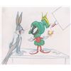 Image 1 : Bugs Bunny and Marvin the Martian original drawing by Virgil Ross