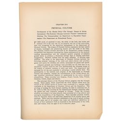 St. Louis 1904 Universal Exposition Report