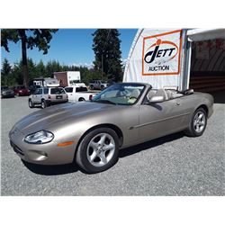 G1 --  2000 JAGUAR XK8 CONVERTIBLE , Brown , 151,501 MILES