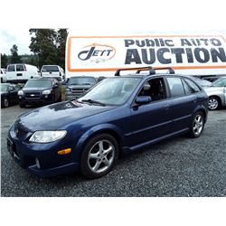 A3 --  2002 MAZDA PROTEGE 5 , Blue , 237822  KM's "NO RESERVE"
