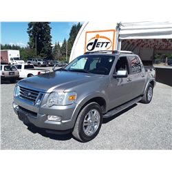 F4 --  2008 FORD EXPLORER SPORT TRAK , Grey , 243089  KM's
