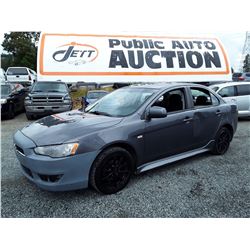 E1 --  2011 MITSUBISHI LANCER ES , Grey , 243892  KM's