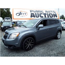 D2 --  2013 CHEVROLET ORLANDO LT , Grey , 147881  KM's