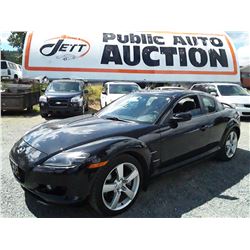 B6 --  2005 MAZDA RX8 , Black , 69417  KM's