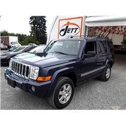 D3 --  2010 JEEP COMMANDER SPORT , Blue , 203109  KM's