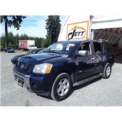 K4 --  2007 NISSAN ARMADA SE  , Blue , 132,178 MILES  KM's