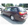 Image 4 : M4 --  2000 SUBARU LEGACY, RED, 228,800 KM'S