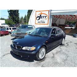 B4 --  2003 BMW 330I  , Blue , 176525  KM's