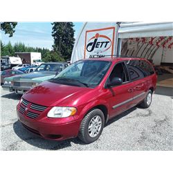 P4 --  2007 DODGE GRAND CARAVAN , Red , 183999  KM's