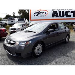 P2 --  2009 HONDA CIVIC DX-G , Grey , 198238  KM's