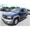 Image 1 : K6 --  2002 CHEV TRAILBLAZER , Blue , 234381  KM's