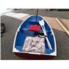 Image 8 : 0B --  9 FT FIBERGLASS COVERED CEDAR SAIL BOAT