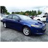 Image 2 : B6A --  2013 FORD FUSION SE  , Blue , 136177  KM's