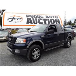 O5 --  2004 FORD F150  , Blue , 216887  KM's