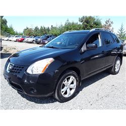 D2 --  2008 NISSAN ROGUE S , Black , 229527  KM's