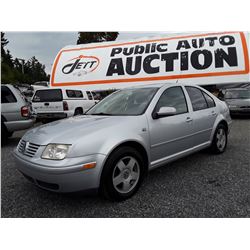 C6 --  2002 VW JETTA GLS , Grey , 195,043 MILES  KM's