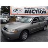 Image 1 : L2 --  2001 NISSAN SENTRA XE , Grey , 251114  KM's