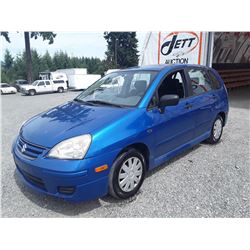 O5 --  2006 SUZUKI AERIO , Blue , 255709  KM's