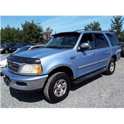 P5 --  1997 FORD EXPEDITION EDDIE BAUER , Blue , 284359  KM's