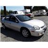 Image 2 : P6 --  2003 DODGE SX , Grey , 174331  KM's