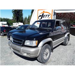 J1 --  1999 ISUZU TROOPER S , Black , 151279  KM's
