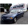 Image 1 : L5 --  1995 HONDA CIVIC DX, Blue, 226391 KM