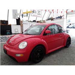 A2 --  1998 VW BEETLE , Red , 270022  KM's "NO RESERVE"