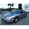 Image 1 : A8 --  2003 PONTIAC SUNFIRE SL , Grey , 394958  KM's "NO RESERVE"