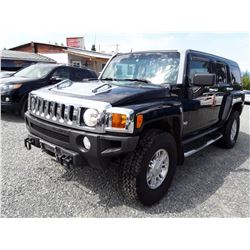 F4 --  2007 HUMMER H3  , Black , 277723  KM's