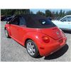 Image 4 : E2 --  2003 VW BEETLE GLX , Orange , 150066  KM's