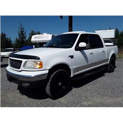 F3 --  2003 FORD F150  , White , 243541  KM's