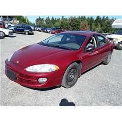A12 --  2004 CHRYSLER INTREPID ES , Red , 177501  KM's "NO RESERVE"