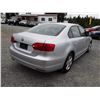 Image 3 : D5 --  2013 VW JETTA , Grey , 99503  KM's