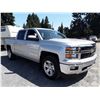 Image 2 : 0C --  2015 CHEVROLET SILVERADO , Grey , 212450  KM's, AT NOON