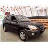 Image 2 : F4 --  2005 KIA SPORTAGE , Black , 150045  KM's