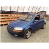 Image 1 : L4 --  2005 CHEVROLET AVEO HATCHBACK, BLUE, 213,855 KMS , Blue , 213855  KM's