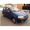 Image 2 : L4 --  2005 CHEVROLET AVEO HATCHBACK, BLUE, 213,855 KMS , Blue , 213855  KM's