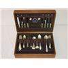 Image 1 : 53 PC. TOWLE FLATWARE SERVICE, CRAFTSMAN PATTERN 