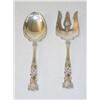 Image 1 : GORHAM STERLING SALAD SET, BUTTERCUP PATTERN - WE