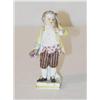 Image 1 : 4 MEISSEN CROSSED SWORDS FIGURE OF BOY W/ SACK OF