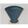 Image 1 : 6 MARBLEHEAD ART POTTERY FAN SHAPED VASE - DARK B