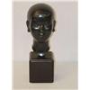 Image 1 : 13 ORIENTAL BRONZE OF WOMANS HEAD - SIGNED ON BA