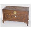 Image 1 : FANCY ORIENTAL CAMPHOR WOOD BLANKET CHEST W/ 5 CA