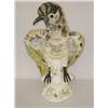 Image 1 : 16 1/2 PORCELAIN COCKATOO, UNMARKED; 