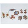 Image 1 : (3) PAIRS OF GOLDSTONE EARRINGS and (3) GOLDSTONE